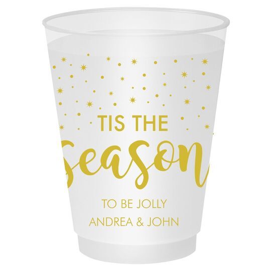 Tis The Season Shatterproof Cups